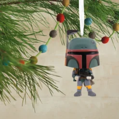 Star Wars™ Boba Fett™ Funko POP!® Hallmark Ornament -Outlet Gift Echoes Store Star Wars Boba Fett Funko POP Christmas Ornament 3HCM2312 02