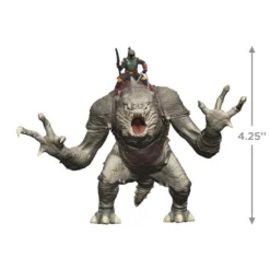 Hallmark Star Wars: The Book Of Boba Fett™ Riding Into The Battle Ornament -Outlet Gift Echoes Store Star Wars Boba Fett on Rancor Keepsake Ornament 2499QXI7087 03