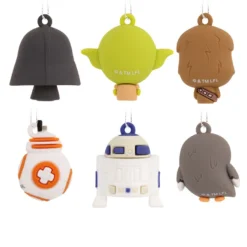 Mini Star Wars™ Shatterproof Hallmark Ornaments, Set Of 6 -Outlet Gift Echoes Store Star Wars Characters Miniature Christmas Ornaments Set of 6 2HCM6129 06