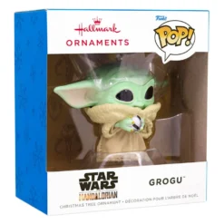Star Wars: The Mandalorian™ Grogu™ Funko POP!® Hallmark Ornament -Outlet Gift Echoes Store Star Wars The Mandalorian Grogu Funko POP Christmas Ornament 3HCM1098 04