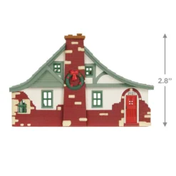 Hallmark Nostalgic Houses And Shops Traditional Tudor 2023 Ornament -Outlet Gift Echoes Store Tudor House Keepsake Ornament 2399QXR8129 03