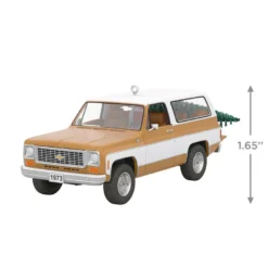 Hallmark All-American Trucks 1973 Chevrolet® Blazer® 2023 Metal Ornament -Outlet Gift Echoes Store Vintage Chevy Blazer Truck Keepsake Ornament 2199QXR8159 03
