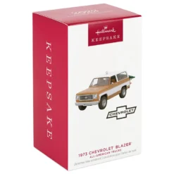 Hallmark All-American Trucks 1973 Chevrolet® Blazer® 2023 Metal Ornament -Outlet Gift Echoes Store Vintage Chevy Blazer Truck Keepsake Ornament 2199QXR8159 04