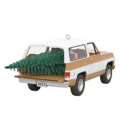 Hallmark All-American Trucks 1973 Chevrolet® Blazer® 2023 Metal Ornament -Outlet Gift Echoes Store Vintage Chevy Blazer Truck Keepsake Ornament 2199QXR8159 06