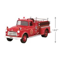 Hallmark Fire Brigade 1956 Dodge Fire Engine 2023 Ornament With Light -Outlet Gift Echoes Store Vintage Fire Truck Keepsake Ornament 2799QXR8167 03