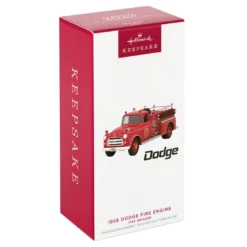 Hallmark Fire Brigade 1956 Dodge Fire Engine 2023 Ornament With Light -Outlet Gift Echoes Store Vintage Fire Truck Keepsake Ornament 2799QXR8167 04