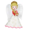 Hallmark Heirloom Angels Ornament -Outlet Gift Echoes Store White Pink Angel Keepsake Ornament 1699QXR8197 01