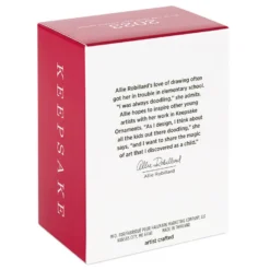 Hallmark Heirloom Angels Ornament -Outlet Gift Echoes Store White Pink Angel Keepsake Ornament 1699QXR8197 05