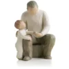 Willow Tree® Grandfather Grandchild Figurine -Outlet Gift Echoes Store willow tree grandfather grandchild figurine root 26058 1470 1