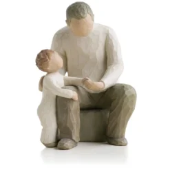 Willow Tree® Grandfather Grandchild Figurine